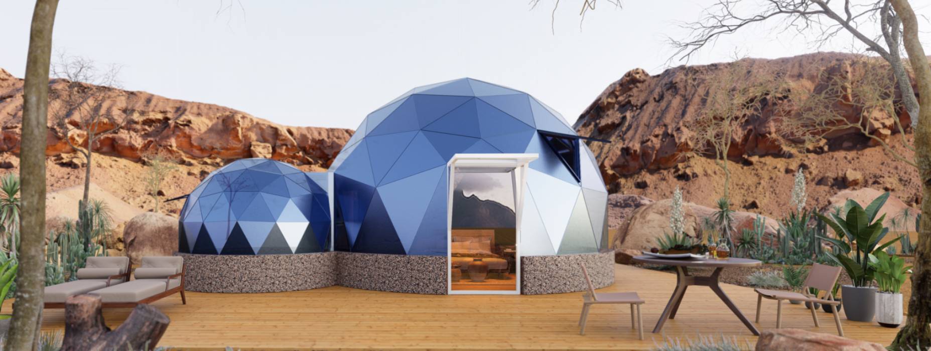 亭湖区球形智能光伏玻璃星空房